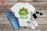 057. Coffee and Cannabis, Custom Made Shirt, Personalized T-Shirt, Cus