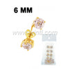 Hip Hip Diamond Stud Earrings