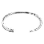 Oar Navigation Silver Bangle