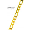 Men`s Stainless Steel Figro Chain