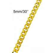 Men`s Stainless Steel Figro Chain