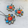 Solar System Halo Jewelry Set