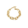 Small Oval Gold Link Bracelet