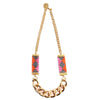 Priestess II Necklace - Pink / Green