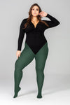 QUEEN PLUS 50DEN emerald tights