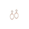 Oval Dangle Earrings