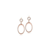 Oval Dangle Earrings