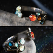 Open Solar System Cuff Bracelet