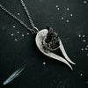 Comet Necklace with Authentic Meteorite