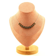 Smoky Quartz 8 mm 10 beads necklace