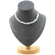 Moonstone from India 20 beads necklace