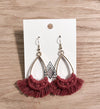 Cinnamon Teardrop Earrings