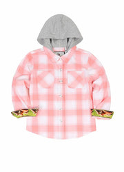 Kid's Wildlife Adventure Single Layer Hooded Shirt