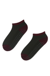 LORENZO merino wool low-cut socks with non-slip soles