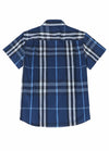 Men's Lightweight Plaid Short Sleeve Shirt