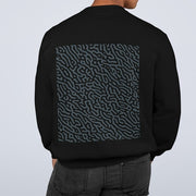 ND-sweatshirt voor heren met Swirl Back Design