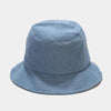 Women Men Pure Color Denim Outdoor Sun Protection Hat