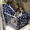 CAWAYI KENNEL Waterdicht bedrukt ademend autostoeltje voor huisdieren