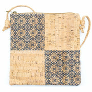Cork Crossbody Messenger women Mini Sleek Square-Cork Sling-BAGD-246