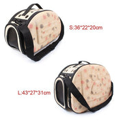 Fashion Printing Small Dog Carrier Bag Outdoor
