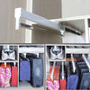 Pull Out Closet Valet Rod Verstelbare Garderobe Kledingrail Top Mount