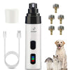 Rechargeable Dog Nail Grinders Usb Charging Pet Nail Clippers Electric