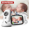 VB603 Video-babyfoon 2.4G draadloos met 3,2 inch LCD 2-weg audio