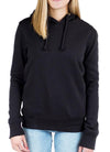 ZWARTE DAMES HOODIE