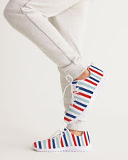 Uniquely You Heren Sneakers / Rood Wit Blauw Sportschoenen 