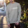 Sweatshirt met Python-coderingslogo voor heren