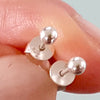 Sterling Silver 4 mm Ball Stud Earrings