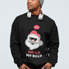 Heren Ho Ho Ho Santa Beer Crewneck Sweatshirt