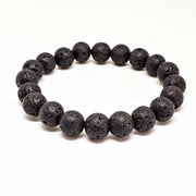 Lava Rocks Beaded Bracelet