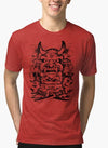 Japanse demon Red Malange T-shirt