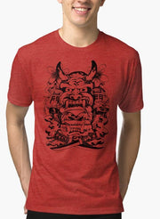 Japanese demon Red Malange T-shirt