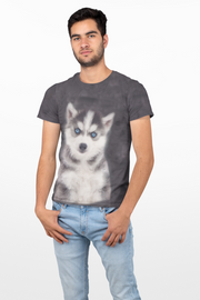 Men's Husky Puppy T-shirt