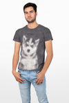 Husky Puppy-T-shirt voor heren